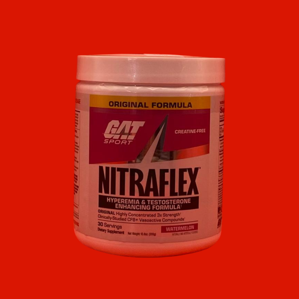 GAT NITRAFLEX PRE-ENTRENO 300 GR SABOR WATERMELON