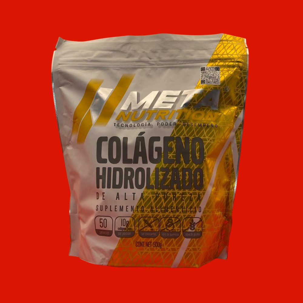 META NUTRITION COLAGENO HIDROLIZADO DE ALTA PUREZA 500 GR