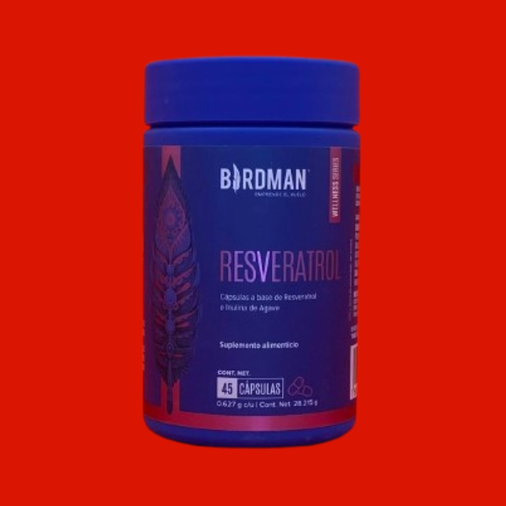 BIRDMAN RESVERATROL DE 45 CAPSULAS