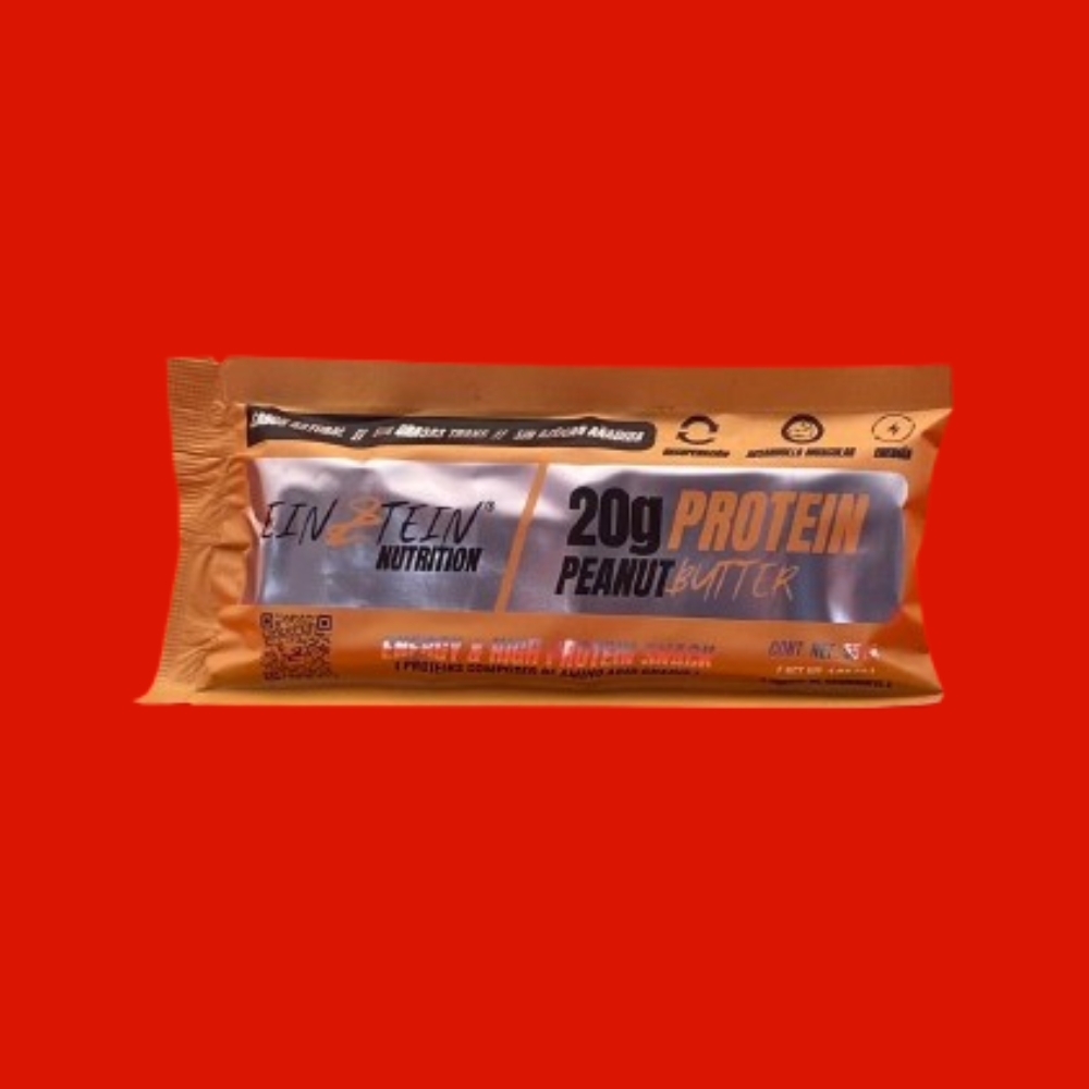 EINZTEIN BARRA DE CHOCOLATE CON PROTEINA SABOR PEANUT BUTTER