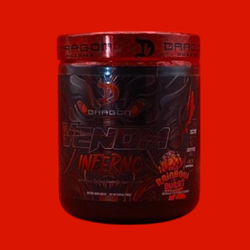 DRAGON PHARMA VENOM INFERNO 280 GR SABOR RAINBOW BURST