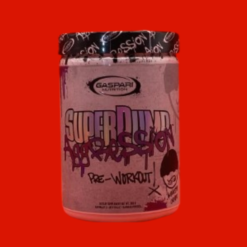 GASPARI NUTRITION SUPERPUMP AGRESSION PRE-ENTRENO 360 GR SABOR GANGSTA GRAPE