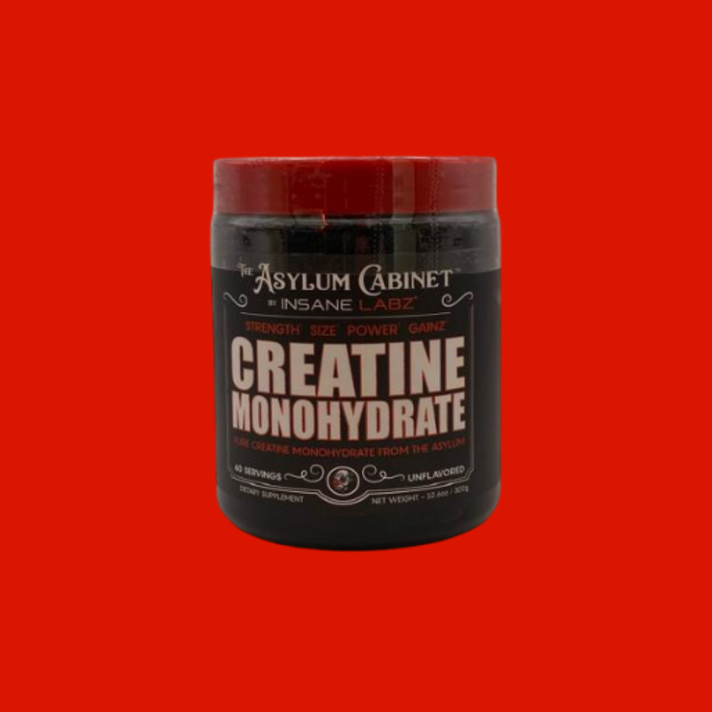 INSANE LABZ ASYLUM CABINET CREATINA MONOHIDRATADA 300 GR SIN SABOR